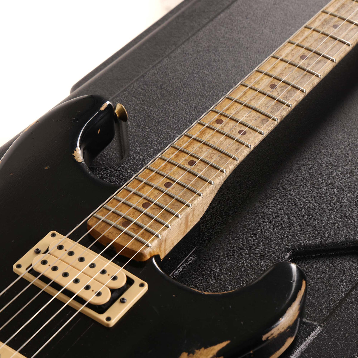 Charvel Custom Shop San Dimas Nitro Aged Black 2019 — 12