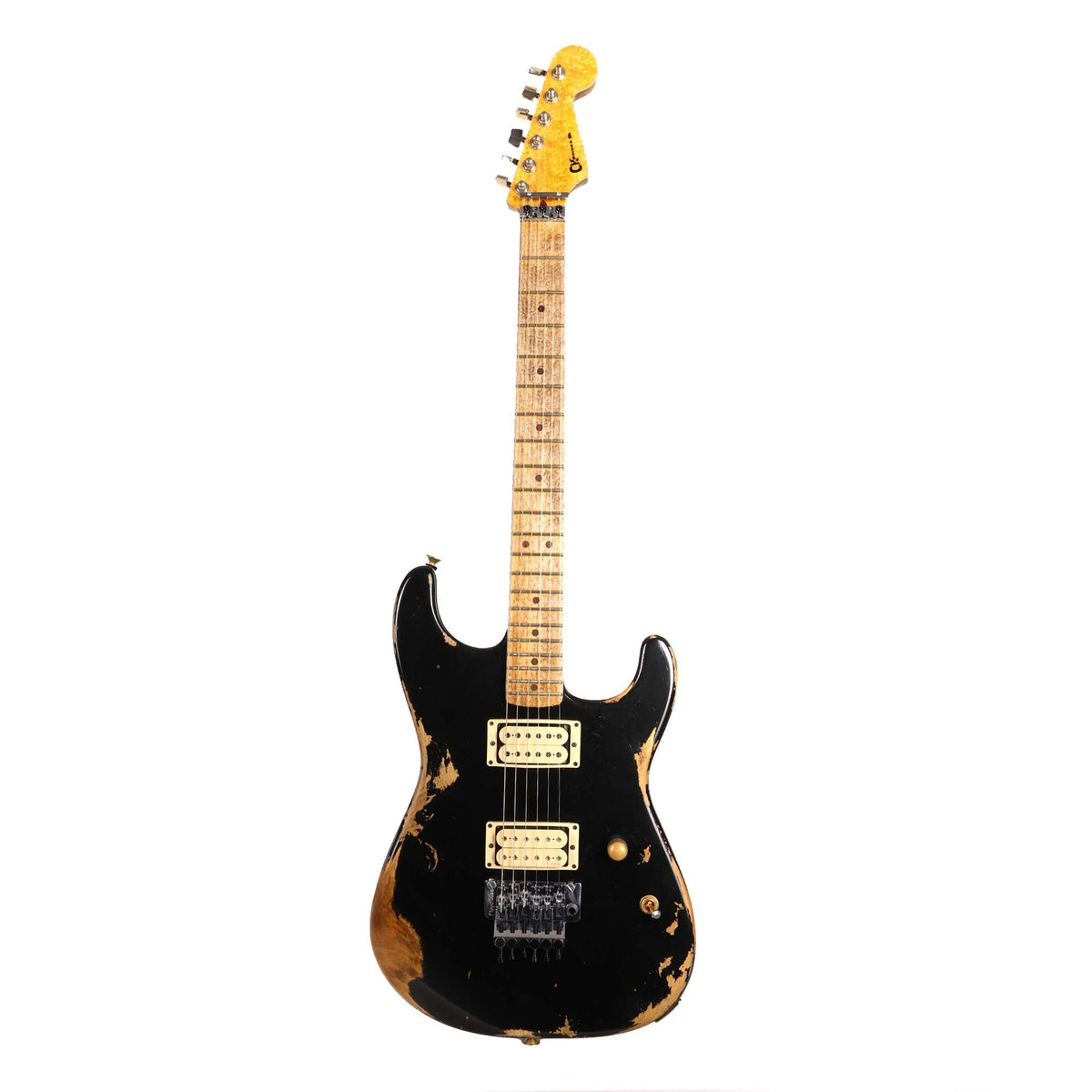 Charvel Custom Shop San Dimas Nitro Aged Black 2019 — 2