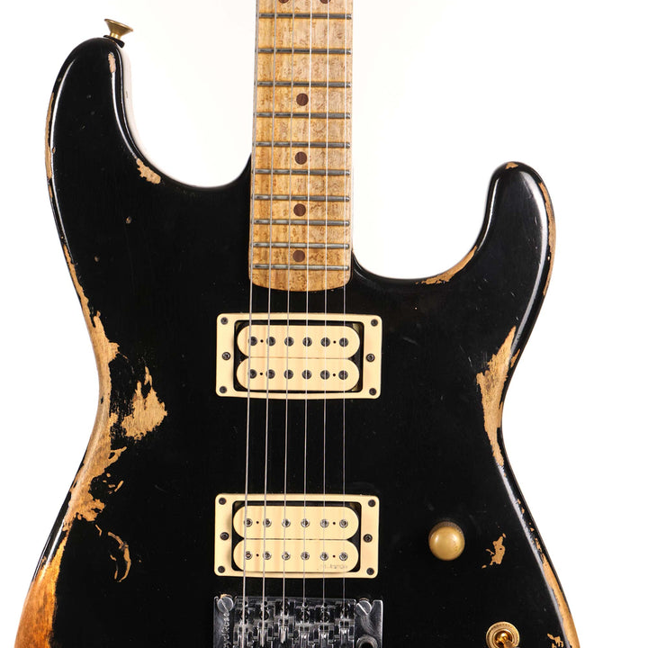 Charvel Custom Shop San Dimas Nitro Aged Black 2019