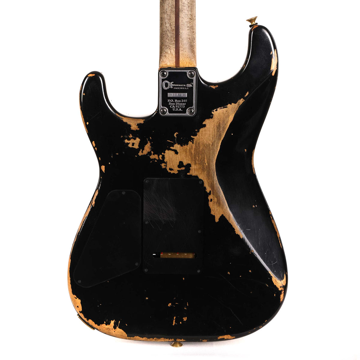 Charvel Custom Shop San Dimas Nitro Aged Black 2019 — 6