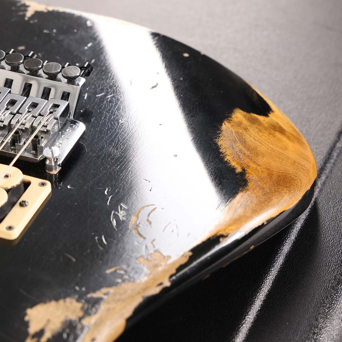 Charvel Custom Shop San Dimas Nitro Aged Black 2019 — 9