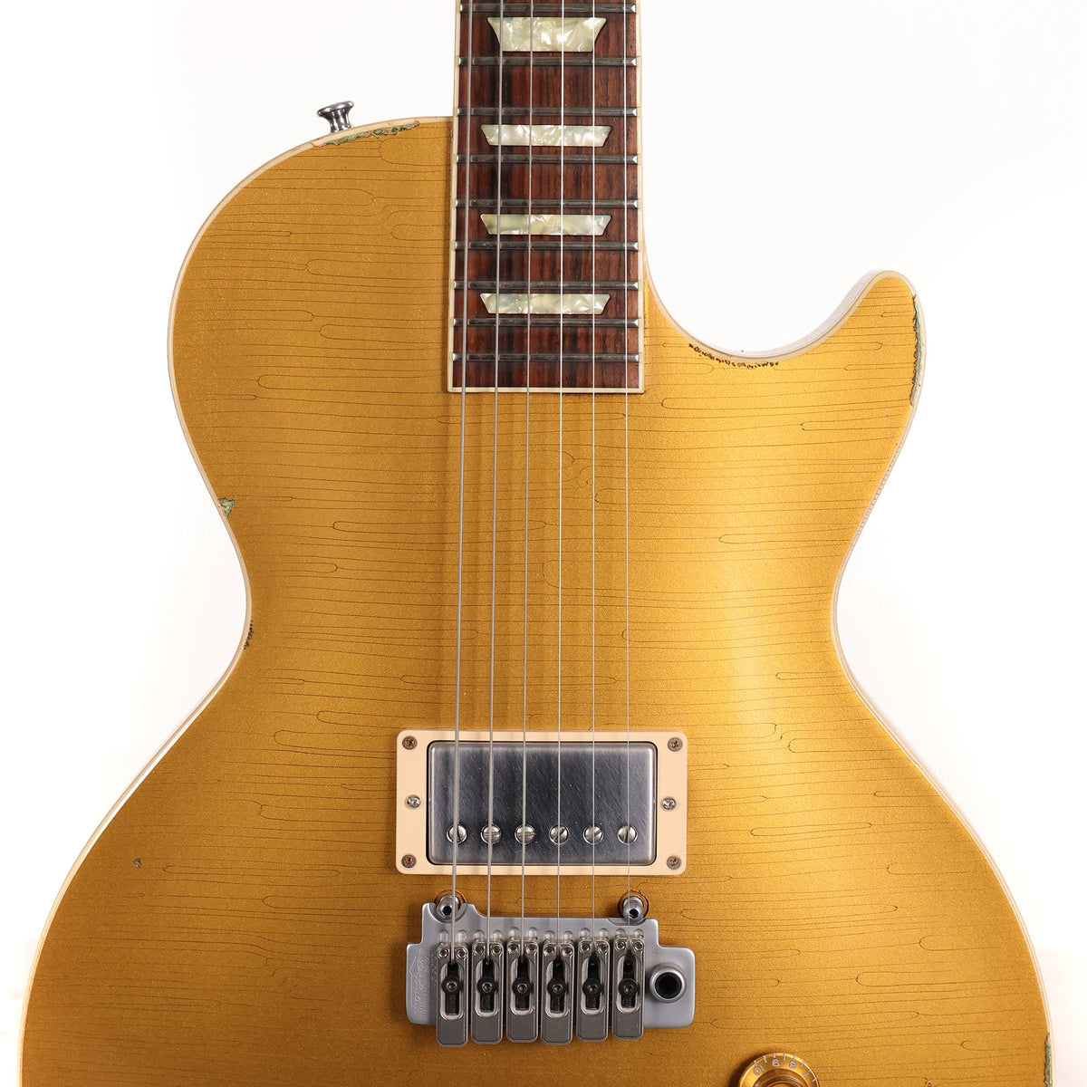 Gibson Custom Shop Joe Perry Gold Rush Les Paul Axcess 2019 — 4