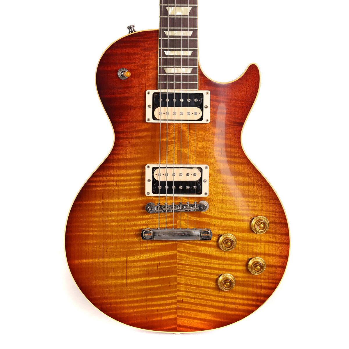 Gibson Custom Shop '59 Les Paul Roasted Reissue Music Zoo Made 2 Measure VOS Kentucky Bourbon Fade 2024 — 1