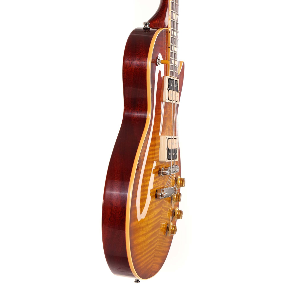 Gibson Custom Shop '59 Les Paul Roasted Reissue Music Zoo Made 2 Measure VOS Kentucky Bourbon Fade 2024 — 5