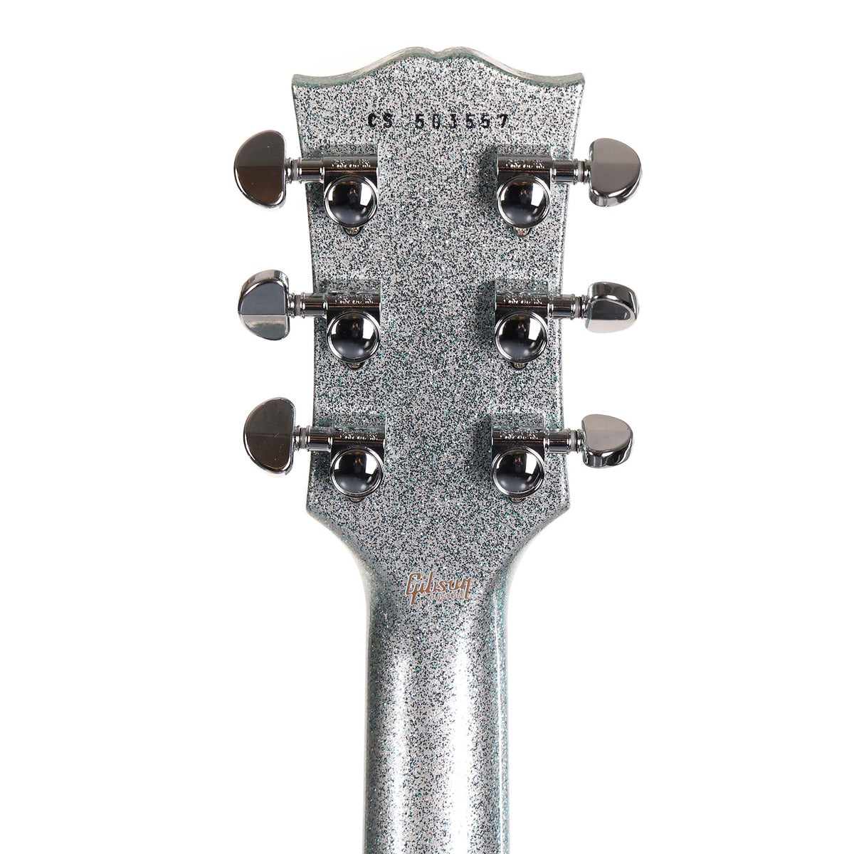 Gibson Custom Shop Les Paul Custom Made 2 Measure Glacier Blue Sparkle Maple Board 2025 — 13