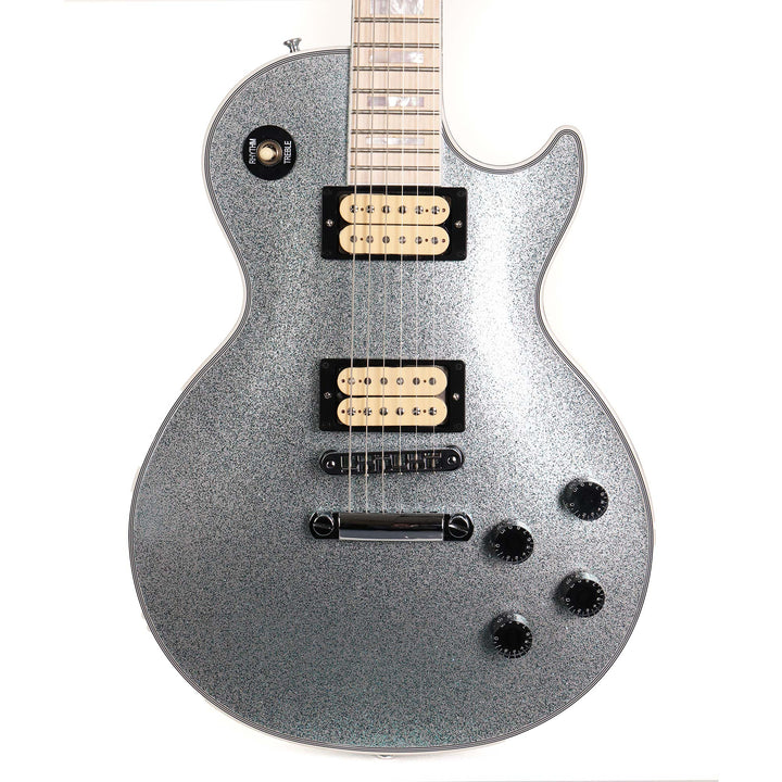 Gibson Custom Shop Les Paul Custom Made 2 Measure Glacier Blue Sparkle Maple Board 2025