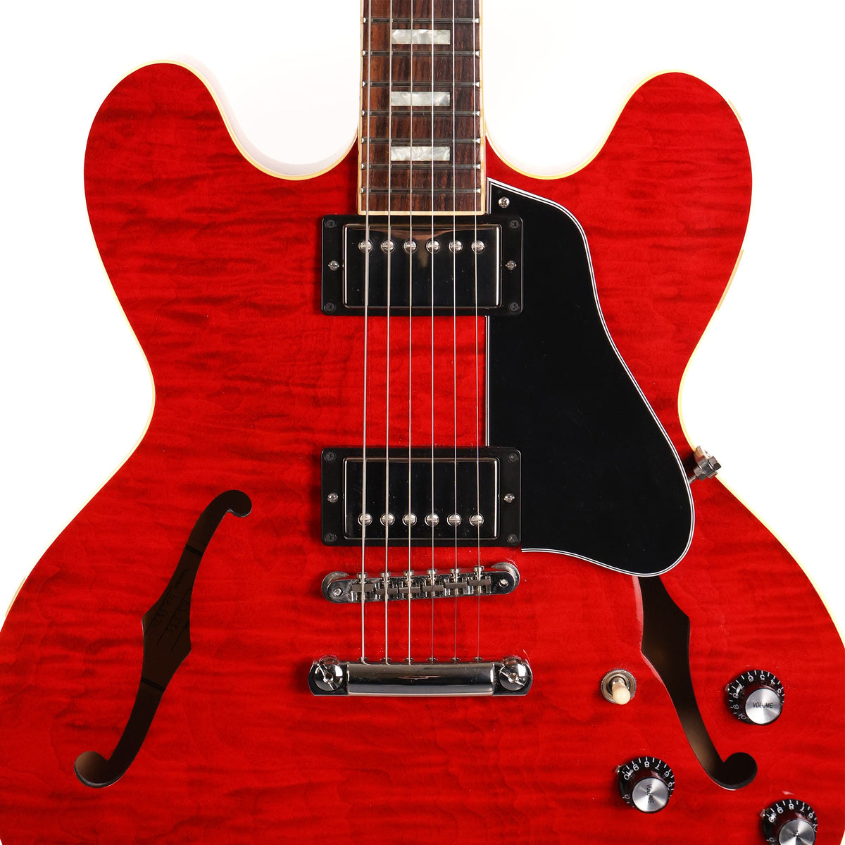 Gibson ES-335 Figured Guitar Cherry Red 2018 — 4