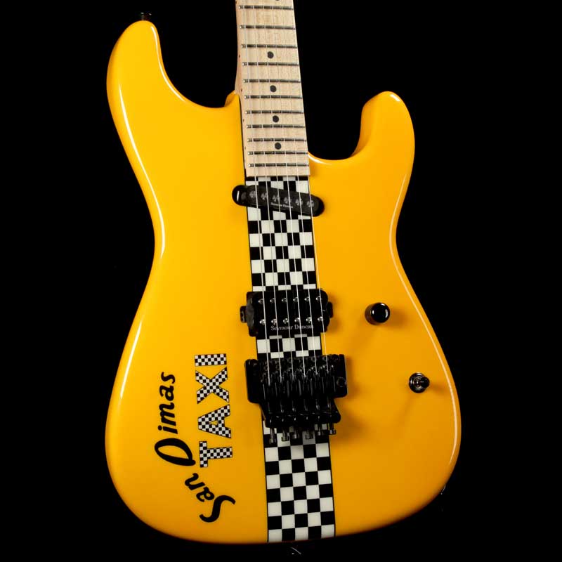 Charvel Custom Shop San Dimas Masterbuilt Red Dave Taxi Cab Yellow 2011 — 1