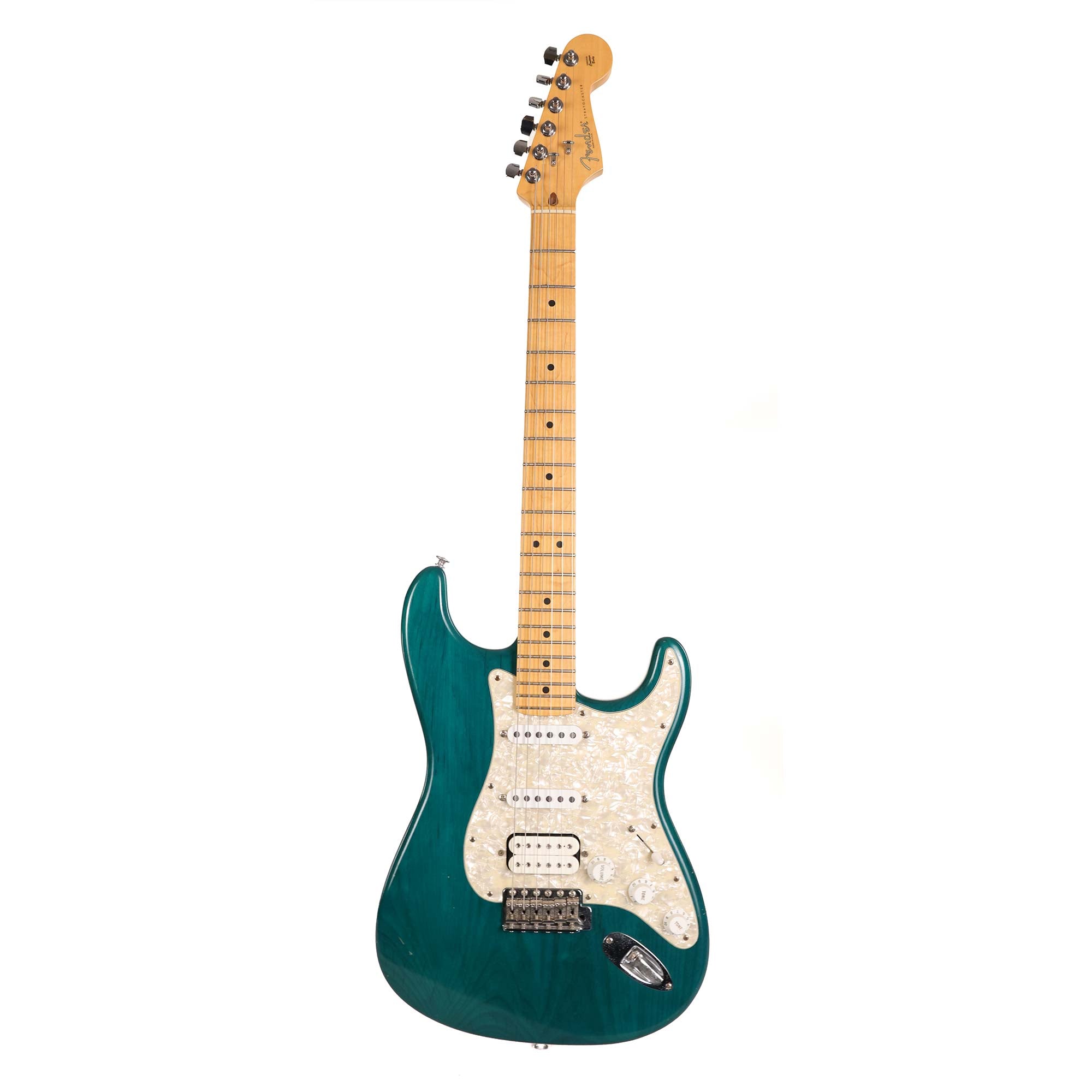 Fender Highway One Stratocaster Teal Green Transparent 2002 | The