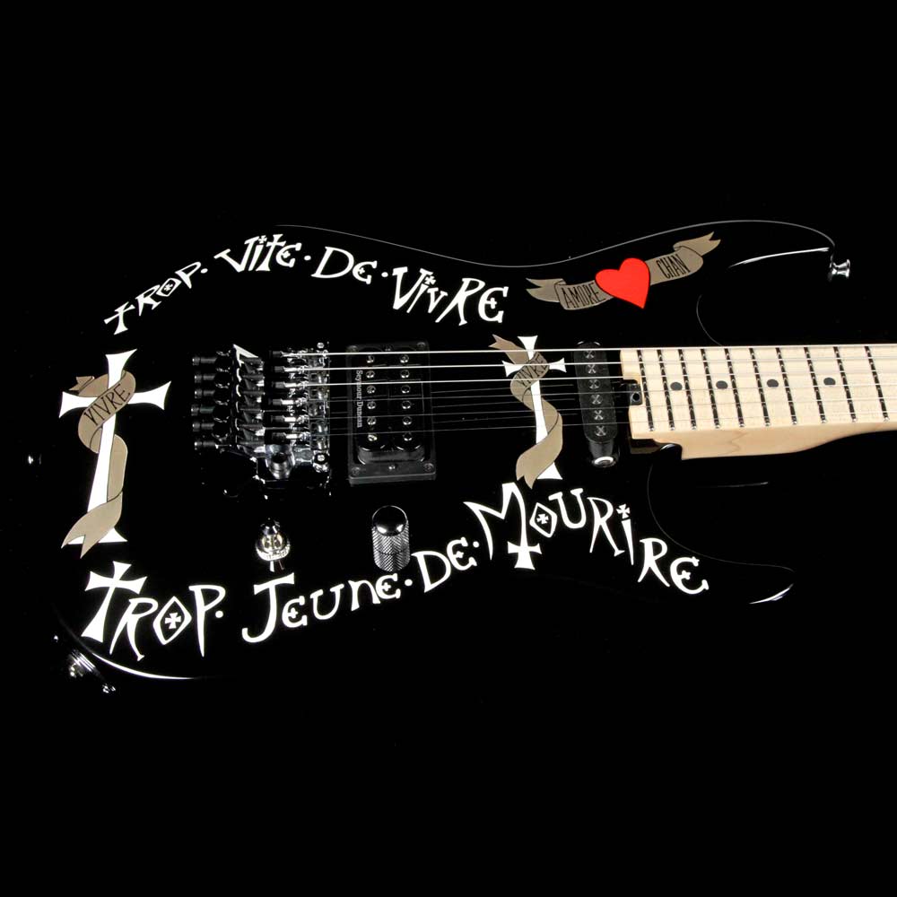 Charvel Warren DeMartini USA Signature Frenchie Gloss Black 2017 — 7