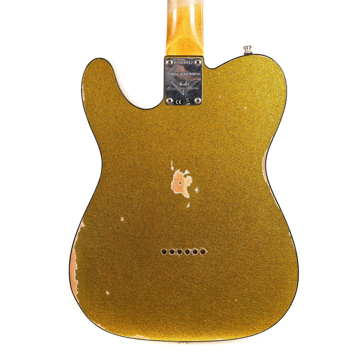 Fender Custom Shop Limited 60s Custom Telecaster Thinline Chartreuse Sparkle 2022