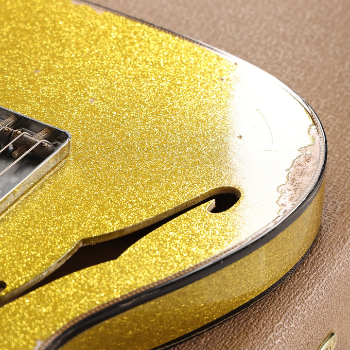 Fender Custom Shop Limited 60s Custom Telecaster Thinline Chartreuse Sparkle 2022