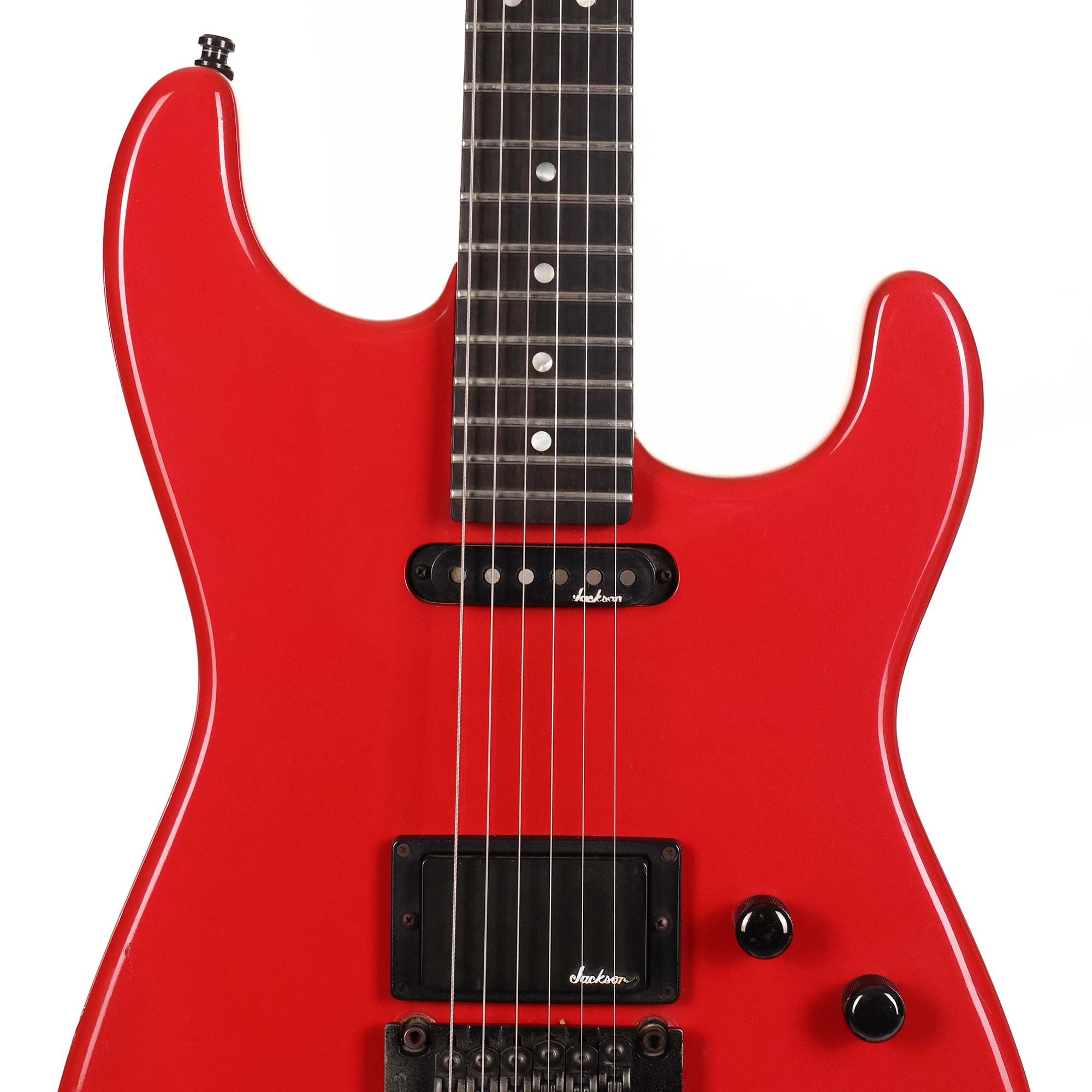 1986 Jackson San Dimas Dinky Red | The Music Zoo