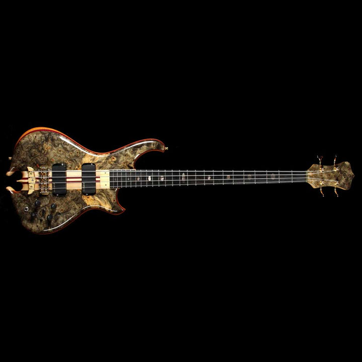 Alembic Signature Standard Bass Buckeye Burl Natural