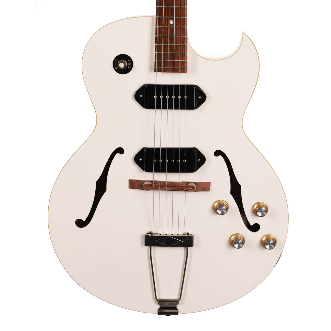 Epiphone George Thorogood ES-125 White Fang 2019 | The Music Zoo