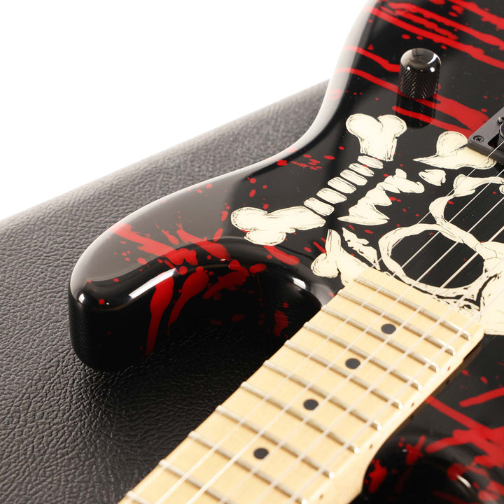 Charvel Warren Demartini Signature Blood and Skull 2007