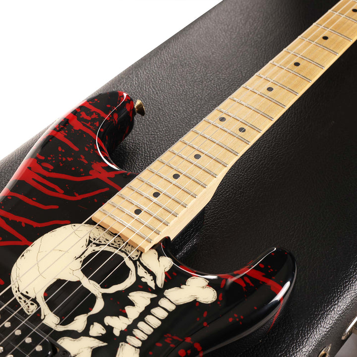 Charvel Warren Demartini Signature Blood and Skull 2007