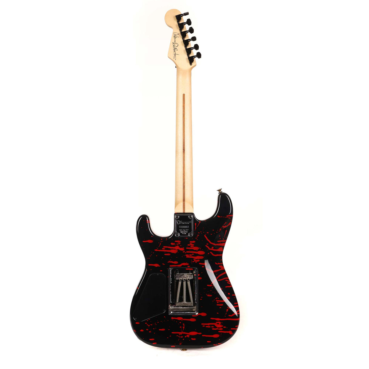 Charvel Warren Demartini Signature Blood and Skull 2007 — 3