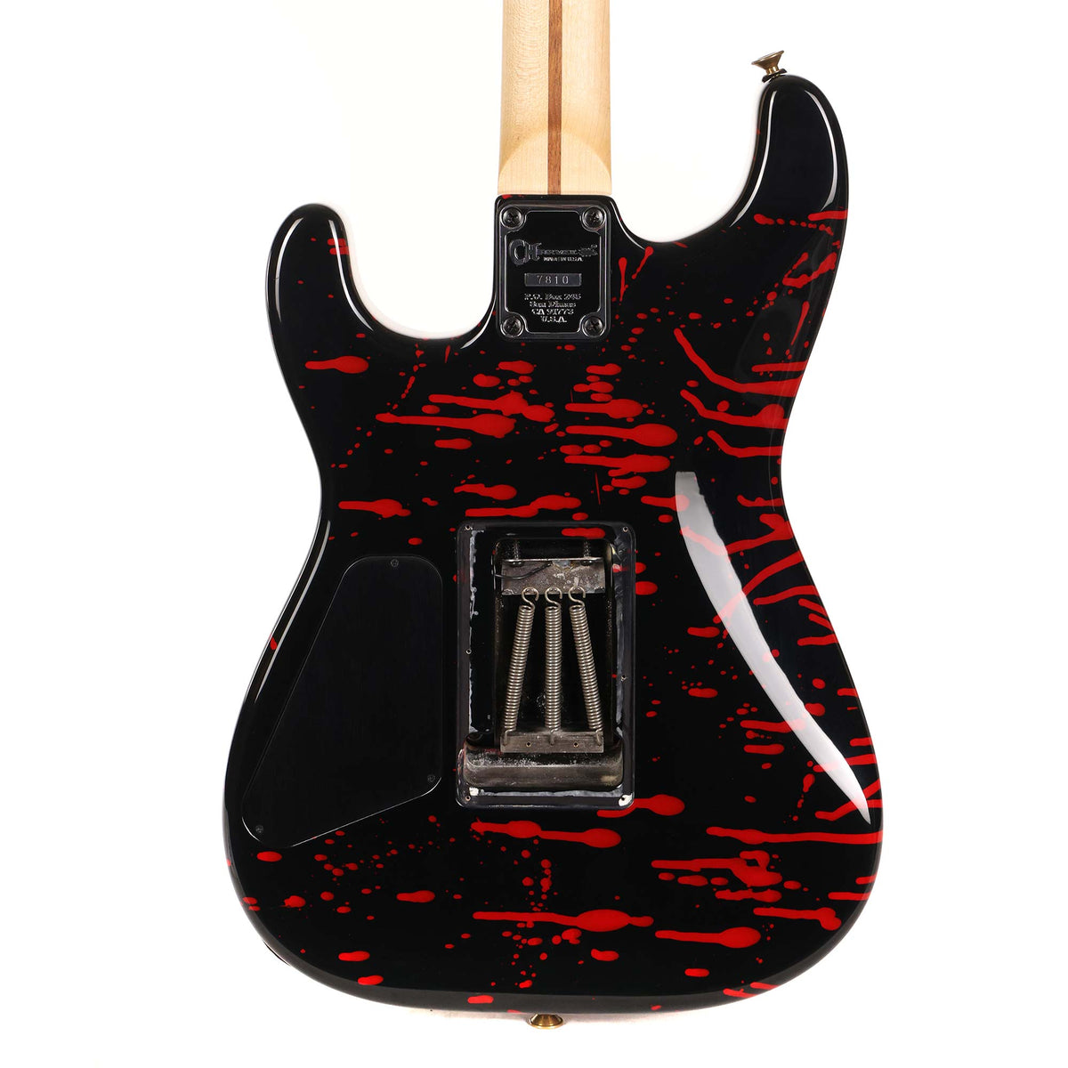 Charvel Warren Demartini Signature Blood and Skull 2007 — 6