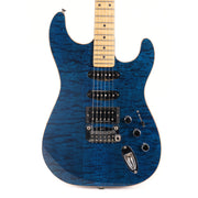 G&L USA Legacy HSS Transparent Blue Quilt Top 2003