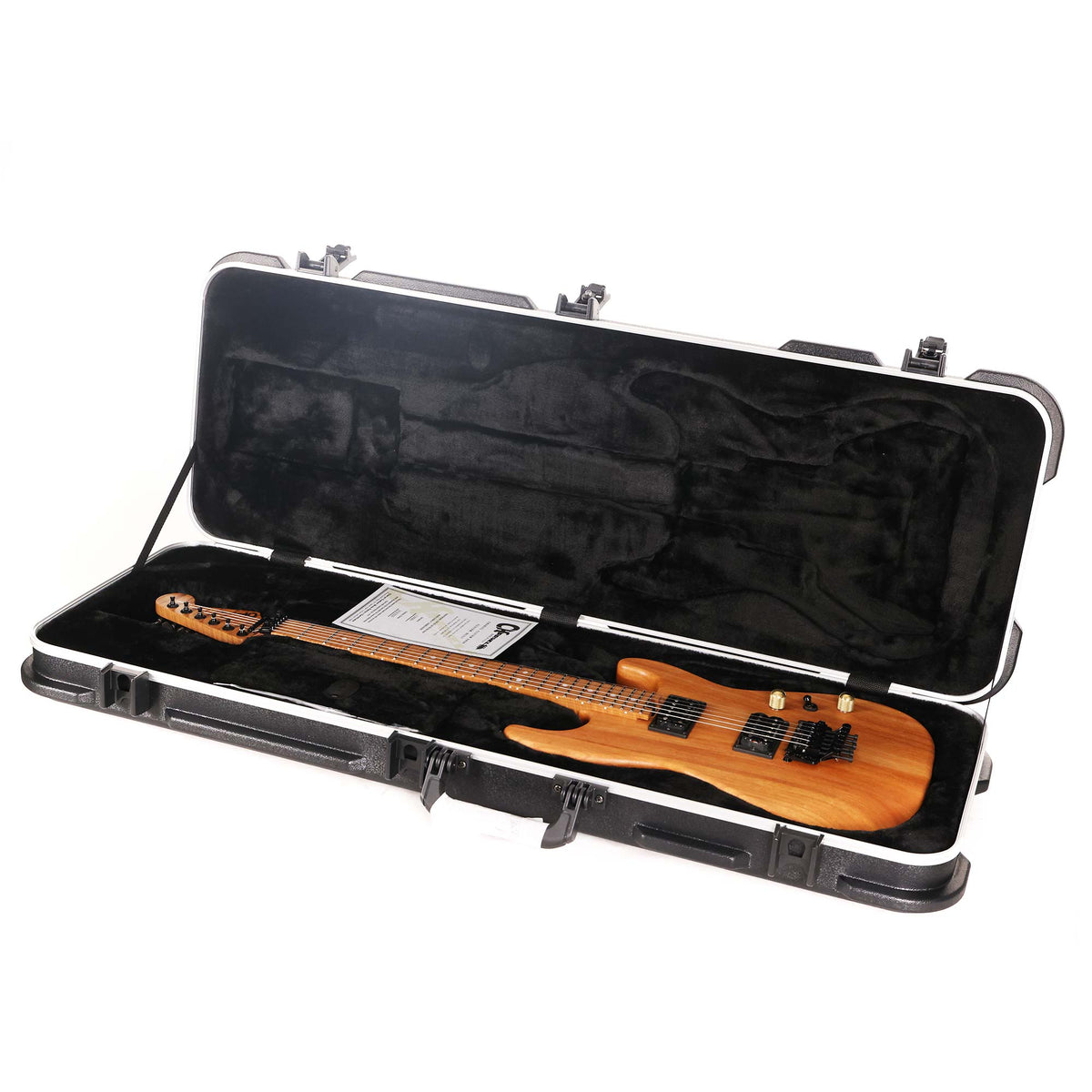 Charvel Custom Shop San Dimas Koa HH Natural Series Oil Finish — 11