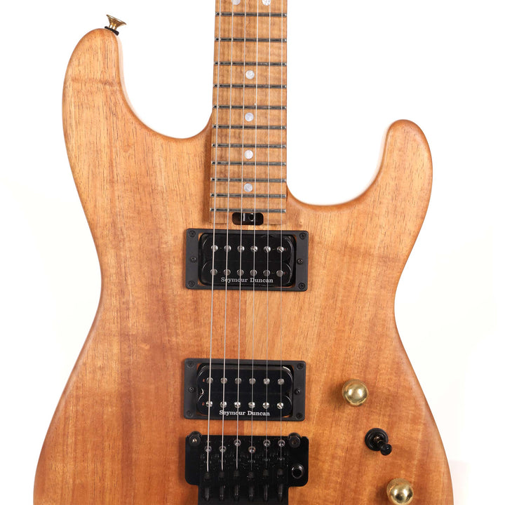 Charvel Custom Shop San Dimas Koa HH Natural Series Oil Finish