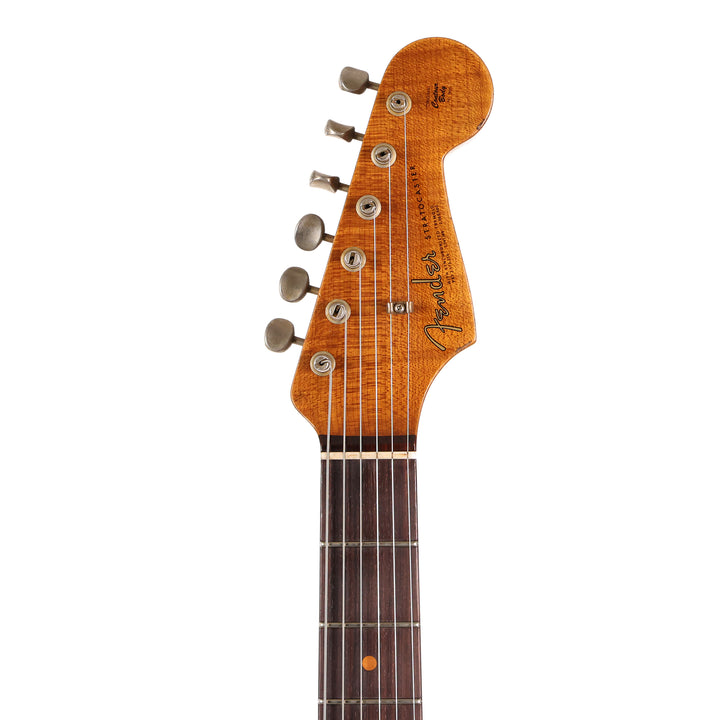 Fender Custom Shop Limited Edition '63 Strat Relic Super Faded Aged Shell Pink 2024