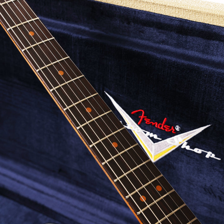 Fender Custom Shop Limited Edition '63 Strat Relic Super Faded Aged Shell Pink 2024