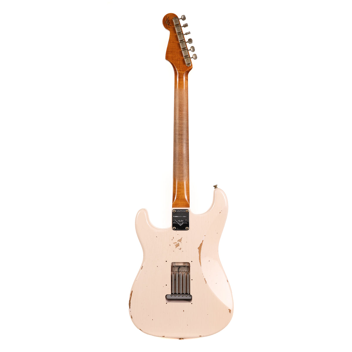 Fender Custom Shop Limited Edition '63 Strat Relic Super Faded Aged Shell Pink 2024 — 3