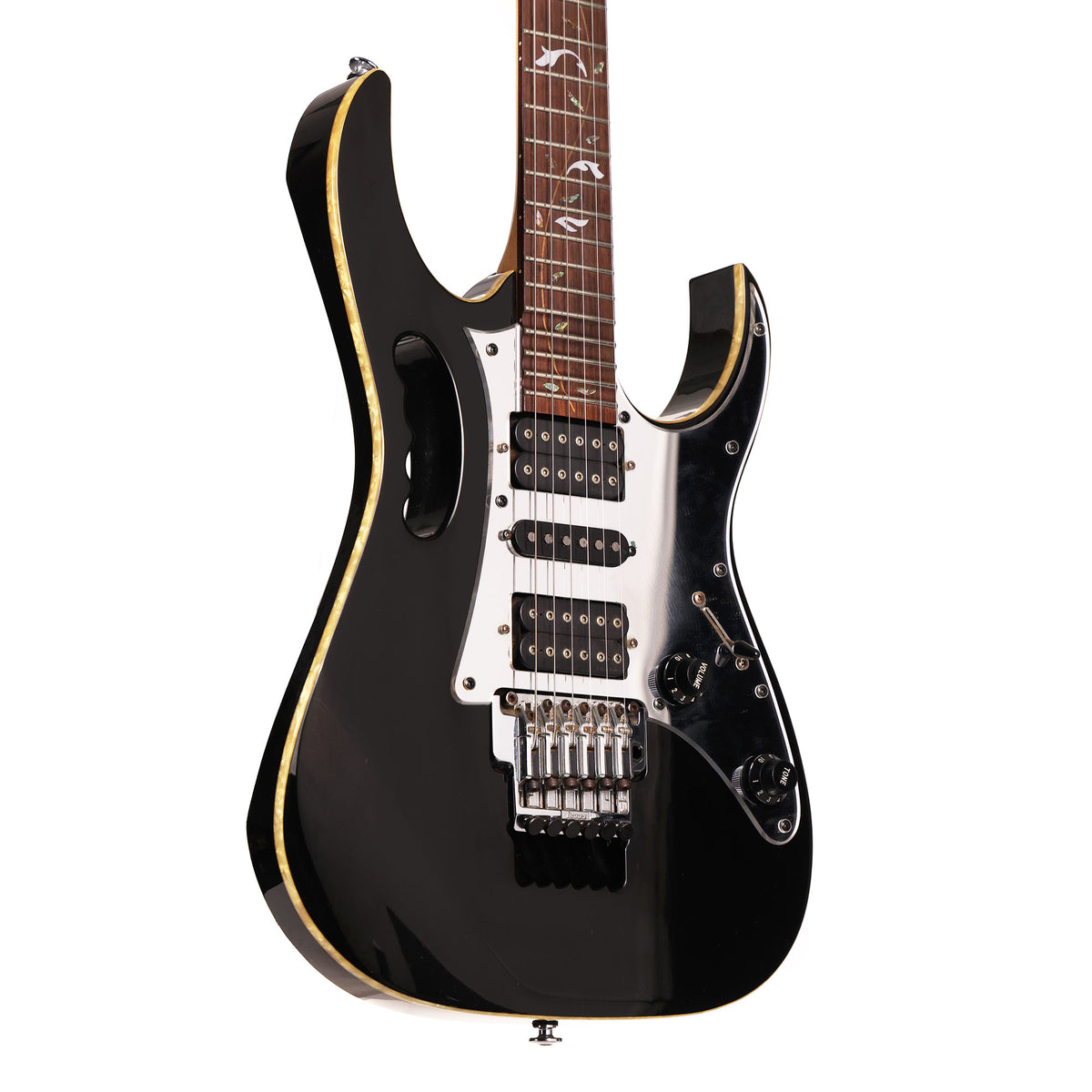 Ibanez JEM77V BK Steve Vai Signature Guitar Black 2009 — 5
