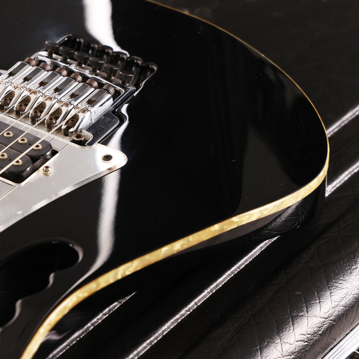 Ibanez JEM77V BK Steve Vai Signature Guitar Black 2009 — 8