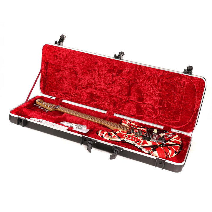 EVH Striped Series Frankie Red/White/Black Relic 2021