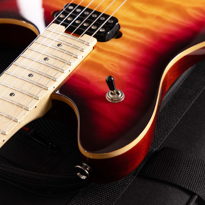 EVH Wolfgang WG Standard QM Mango Burst 2019