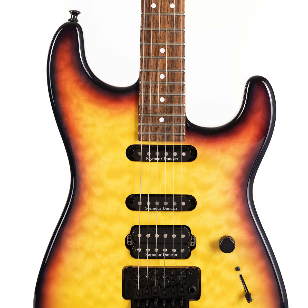 Charvel Wildcard #5 Molten Crust Burst 2011 — 4