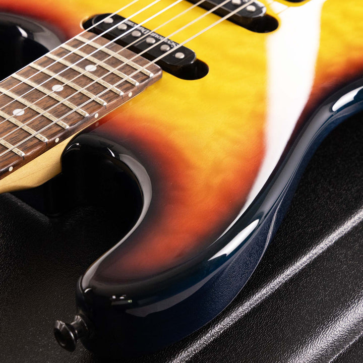 Charvel Wildcard #5 Molten Crust Burst 2011