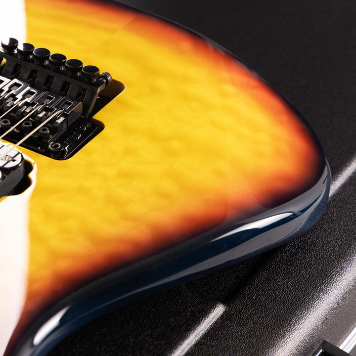 Charvel Wildcard #5 Molten Crust Burst 2011