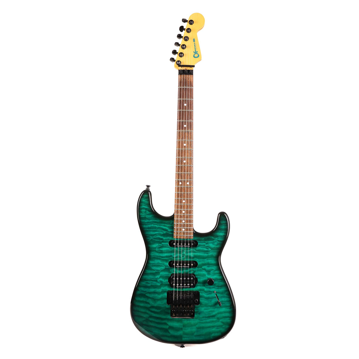 Charvel Pro-Mod Wild Card #4 Dead Calm Aqua 2010 — 2