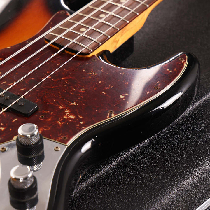 Fender Custom Shop 1960 Jazz Bass Reissue 3-Tone Sunburst Relic 2011