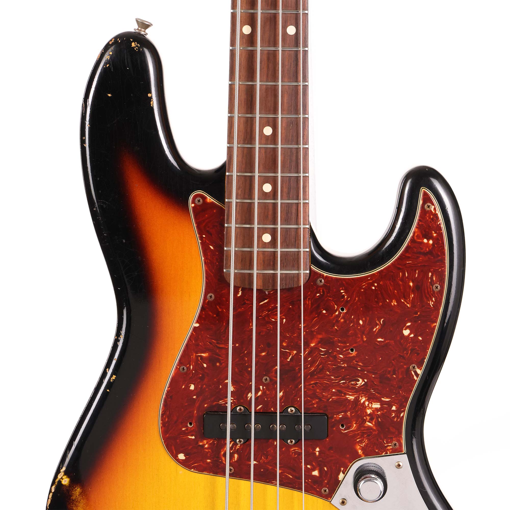 Fender Custom Shop 1960 Jazz Bass Reissue 3-Tone Sunburst Relic