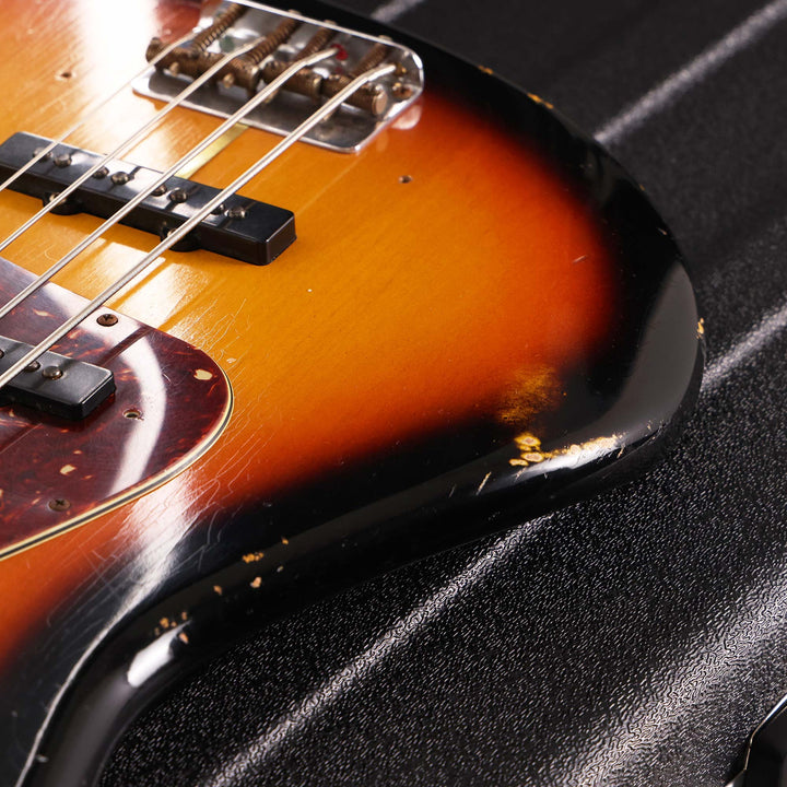 Fender Custom Shop 1960 Jazz Bass Reissue 3-Tone Sunburst Relic 2011