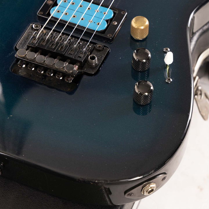 1991 Jackson USA Soloist Refinished Blue Burst