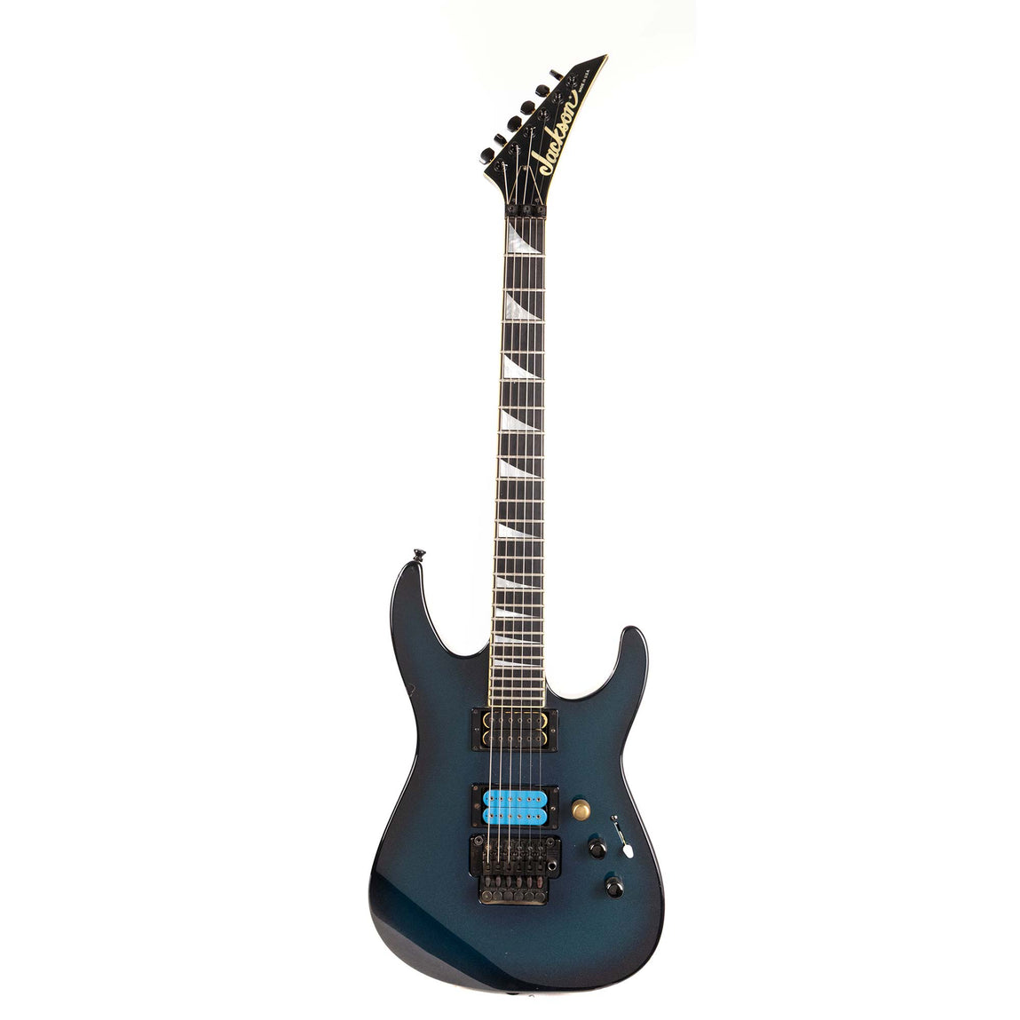 1991 Jackson USA Soloist Refinished Blue Burst | The Music Zoo