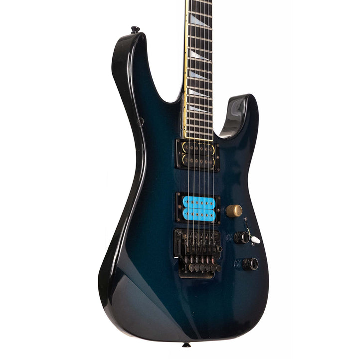 1991 Jackson USA Soloist Refinished Blue Burst