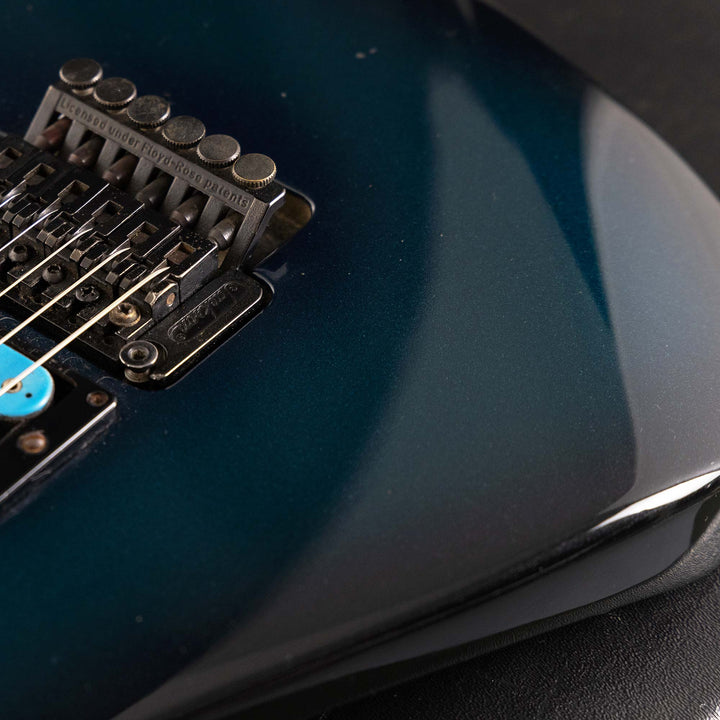 1991 Jackson USA Soloist Refinished Blue Burst