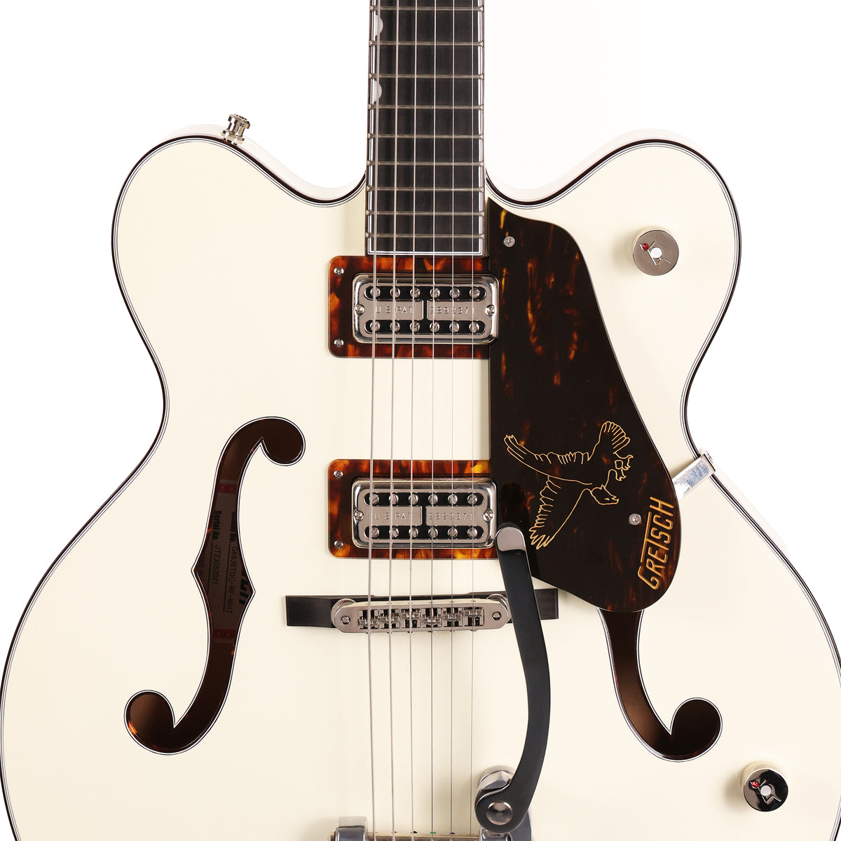 Gretsch G6636T-RF Richard Fortus Signature Falcon Vintage White 2023 — 4