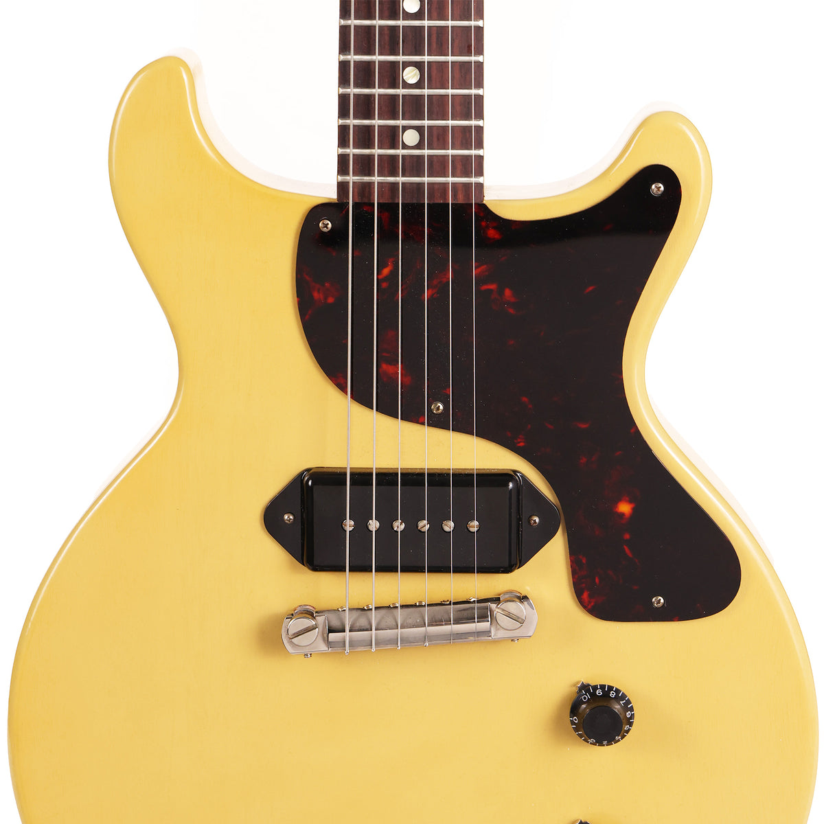 Gibson Custom Shop 1958 Les Paul Junior Double Cut Reissue VOS TV Yellow 2025 — 4