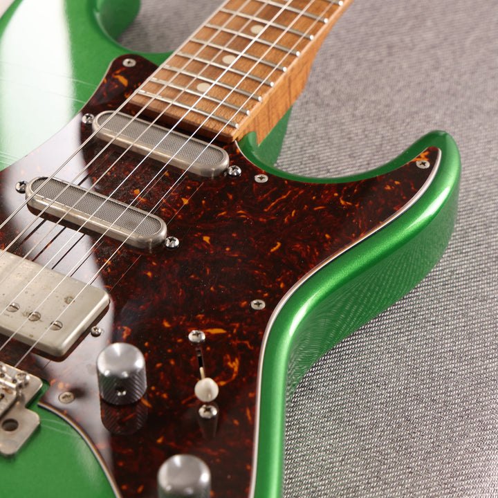 Patrick James Eggle Guitars 96 Vintage Green Metallic Used