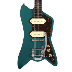 Fab Guitars Cadillac P-90's Sherwood Green Used | The Music Zoo