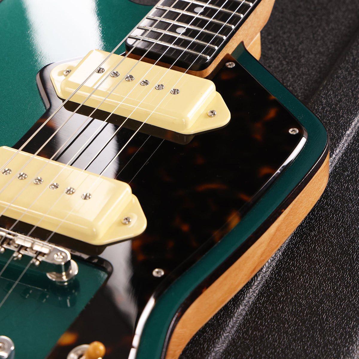 Fab Guitars Cadillac P-90’s Sherwood Green Used — 9