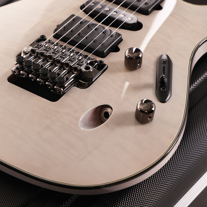 Ibanez JIVAX2 Nita Strauss Signature Guitar Ghost 2023